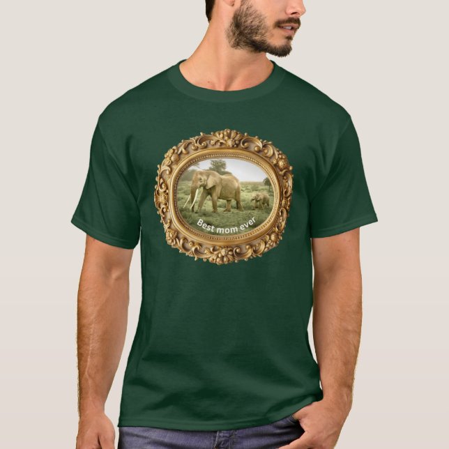 Camiseta Melhor Mãe engraçado (Frente)
