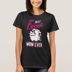 Camiseta Melhor Mãe Ferret Nunca