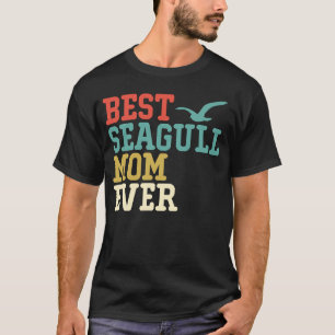 Camiseta Melhor Mãe GAIVOTA de Todos os Tempos Vintage Retr