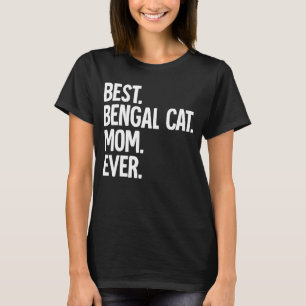 Camiseta Melhor Mãe Gato de Bengala