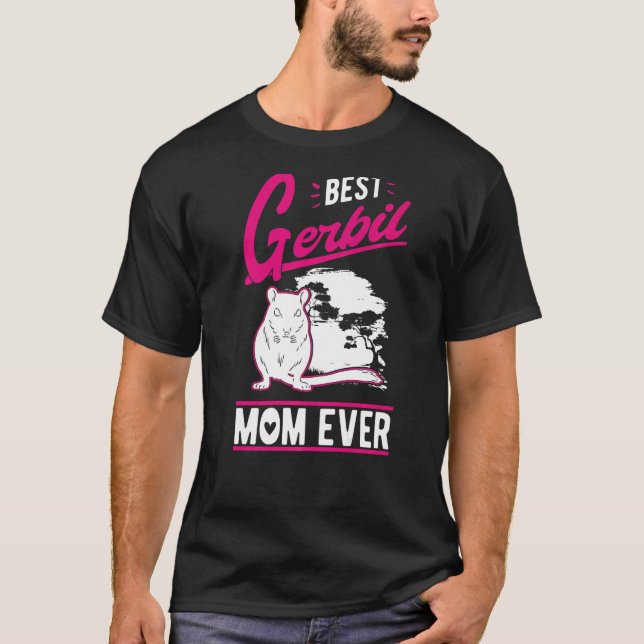 Camiseta Melhor Mãe Gerbil (Frente)