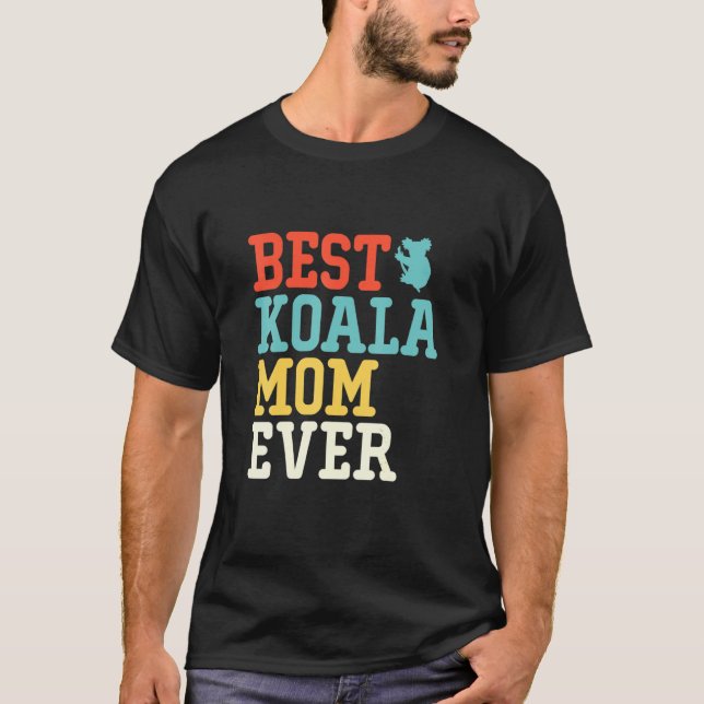 Camiseta Melhor Mãe Koala Nunca (Frente)