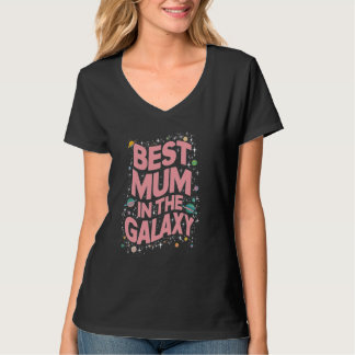 Camiseta Melhor Mãe na Galáxia - Dia de as mães presente - 
