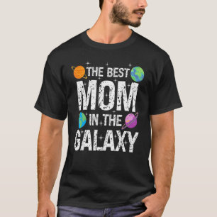 Camiseta Melhor mãe no Dia de as mães da Galáxia presente p