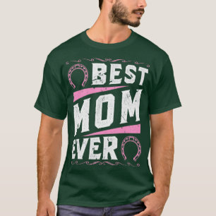 Camiseta Melhor Mãe Nunca Cavalo Andando Cavalo Equestre