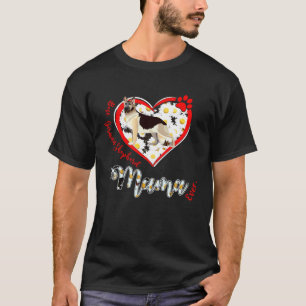Camiseta Melhor Mãe Pastor Alemão Dia das Mulheres