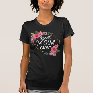 Camiseta melhor mãe que flor