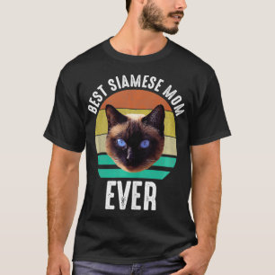 Camiseta Melhor Mãe Siamesa Alguma Vez Bonita E Engraçada G