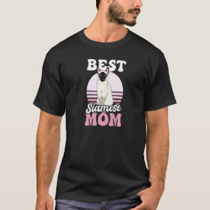 Camiseta Melhor Mãe Siamesa Gato Siames