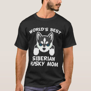 Camiseta Melhor Mãe Siberiana Relaxada Ajustado