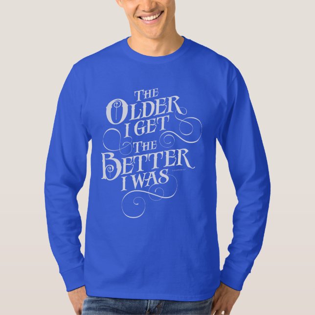 Camiseta Melhor mais velho (Frente)