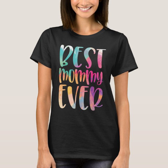 Camiseta Melhor Mamãe do Dia das Mães (Frente)
