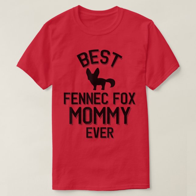 Camiseta Melhor Mamãe Fennec Fo Nunca (Frente do Design)