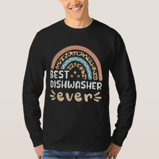 Camiseta Melhor máquina de lavar loiça de sempre Leopard Ra