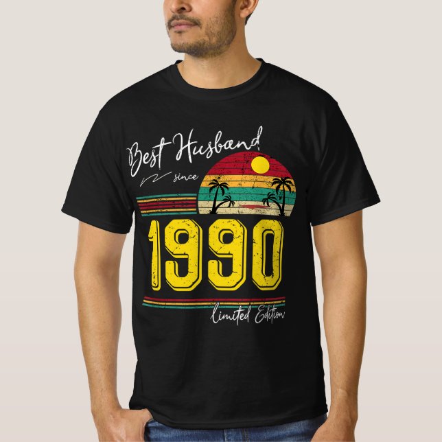 Camiseta Melhor Marido Casado Aniversário Presente Marido S (Frente)