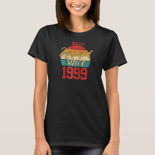 Camiseta Melhor Marido Desde 1999 Casal Epic 23º Casamento