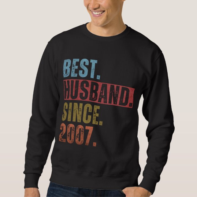 Camiseta MELHOR MARIDO DESDE 2007 (Frente)