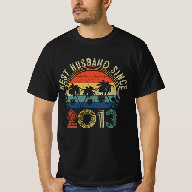 Camiseta Melhor Marido Desde 2013 (Frente)