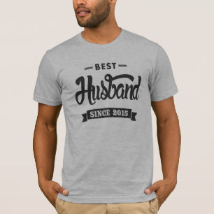Camiseta Melhor Marido Desde 2015