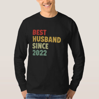 Camiseta Melhor Marido Desde Aniversário De Casamento Engra