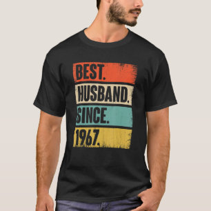 Camiseta Melhor Marido Desde Anniversar Casado De 55 Anos D