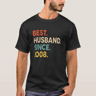 Camiseta Melhor Marido Desde o 14 de Casamento de 2008 V