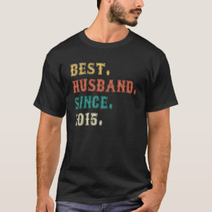 Camiseta Melhor Marido Desde o Aniversário de Casamento de 