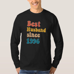 Camiseta Melhor marido desde o aniversário de casamento de 