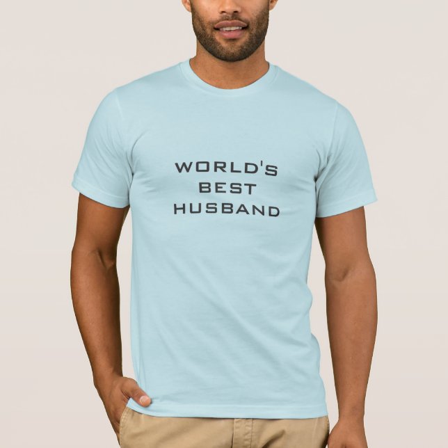 Camiseta Melhor Marido do Mundo (Frente)