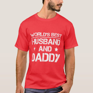 Camiseta Melhor Marido E Pai Dia de os pais Papá