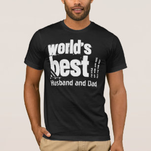 Camiseta Melhor marido e Pai do mundo, X17A PRETO
