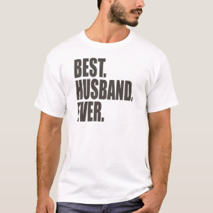 Camiseta Melhor. Marido. Nunca