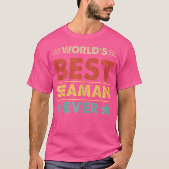 Camiseta Melhor Marinheiro do Mundo (Frente)