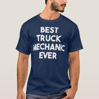 Camiseta Melhor Mecânica De Caminhão - Engraçado