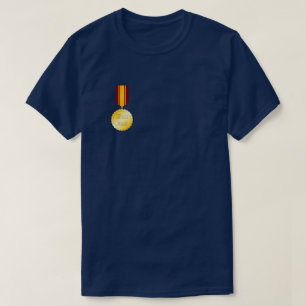 Camiseta Melhor Medalha de Pai Brooch Dia do Pai
