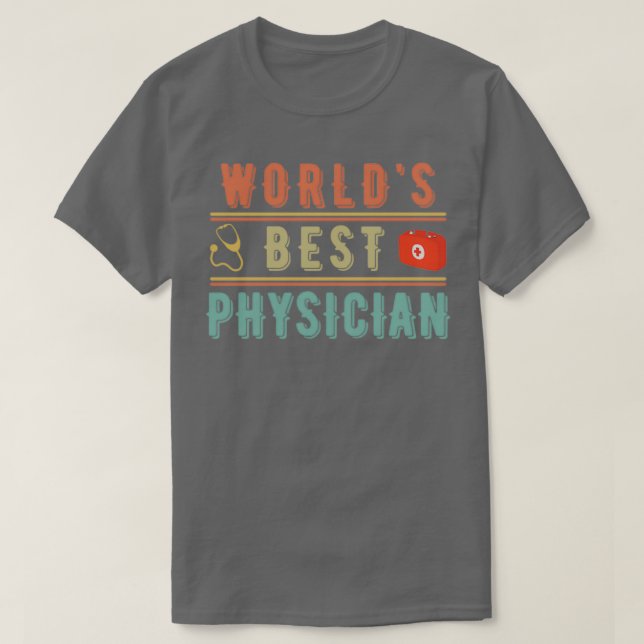 Camiseta Melhor médico do mundo 27s 2 (Frente do Design)