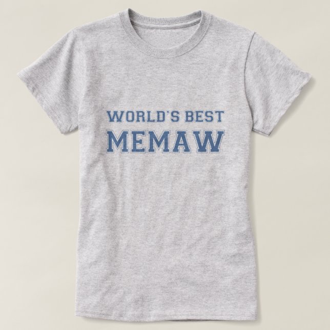Camiseta Melhor Memória do Mundo (Frente do Design)