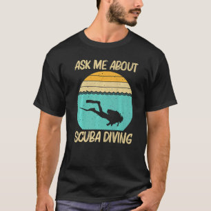 Camiseta Melhor Mergulho Scuba Para Mulheres Profissionais