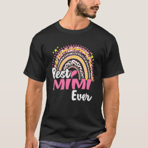 Camiseta Melhor Mimi Já Engraçado Mães-Arco-Íris Rosa L