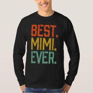 Camiseta Melhor Mimi Nunca Vintage Dia das Mães