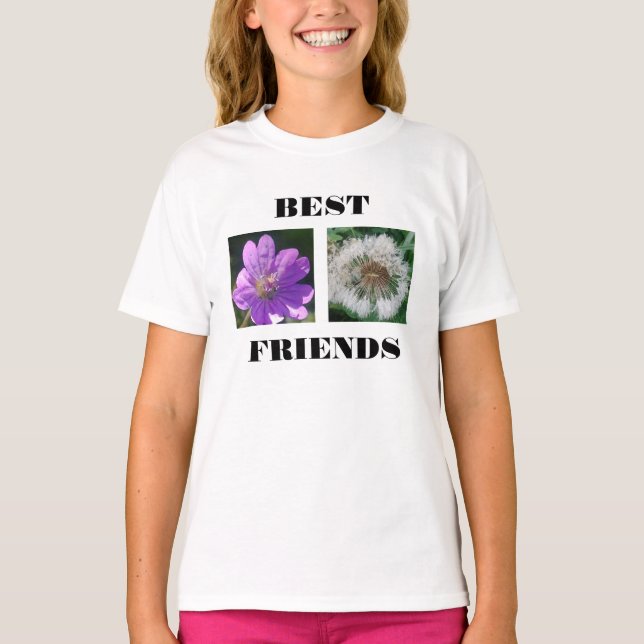 Camiseta Melhor Modelo de Imagem de Amigos (Frente)