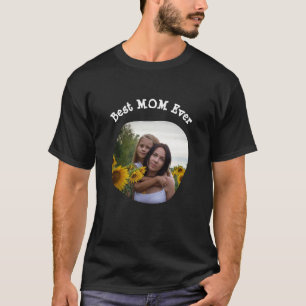 Camiseta Melhor MOM já carregou sua foto da família quadrad