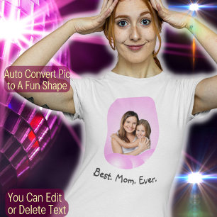 Camiseta Melhor MOM já carregou sua foto de família