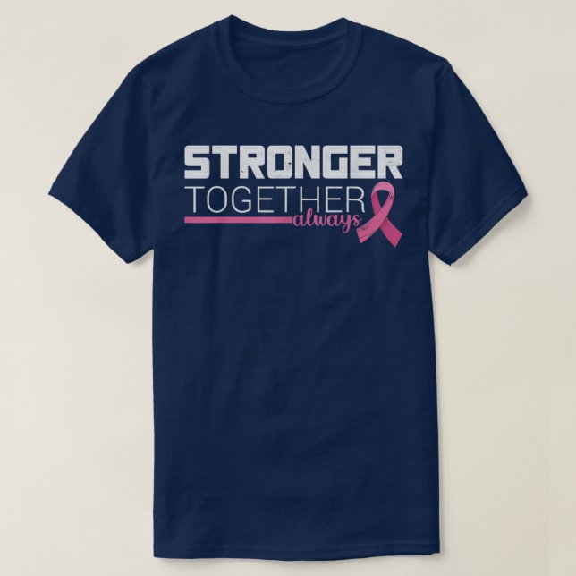 Camiseta Melhor Motivação do Cancer da Mama Sensibilização  (Frente do Design)