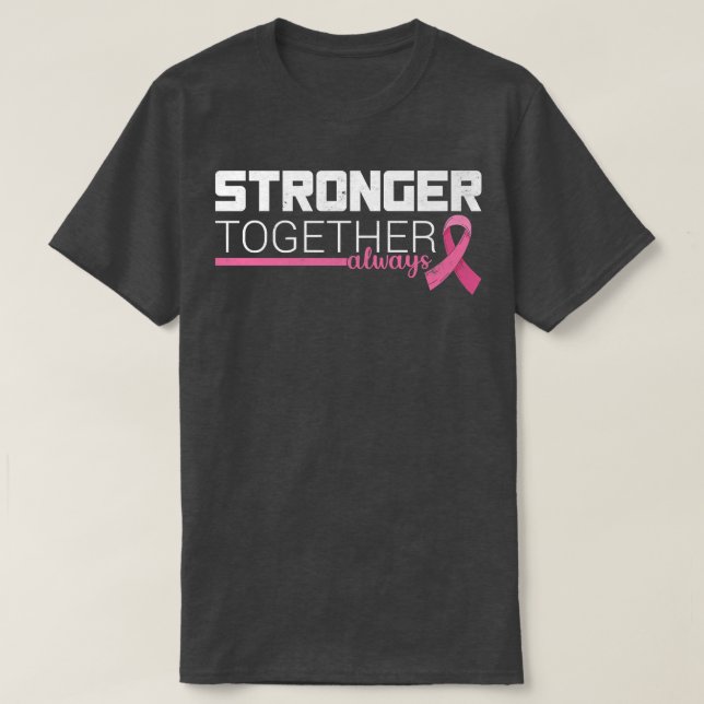 Camiseta Melhor Motivação do Cancer da Mama Sensibilização  (Frente do Design)