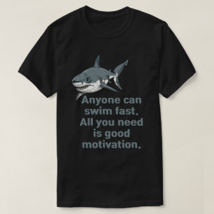 Camiseta Melhor motivação para nadadores