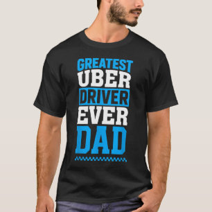 Camiseta Melhor Motorista Uber de Todos os Tempos Presente 