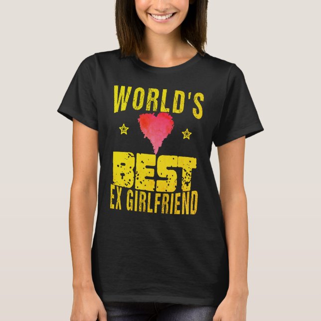 Camiseta Melhor Namorada do Mundo (Frente)