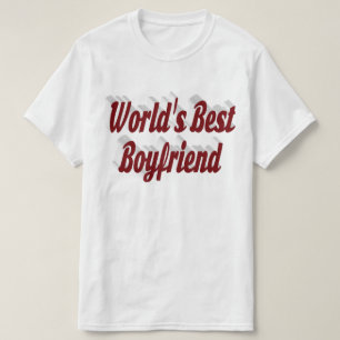 Camiseta Melhor Namorado com T-Shirt burgundy