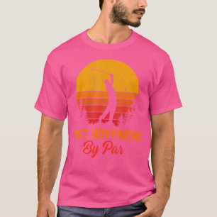 Camiseta Melhor Namorado Par Golfe Namorado Amante do Golfe